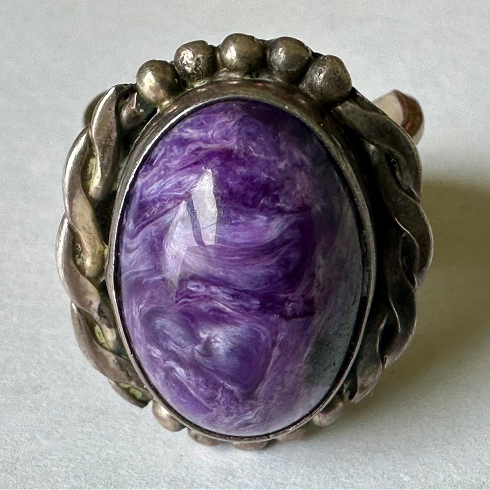 Charoite Ring - image 2